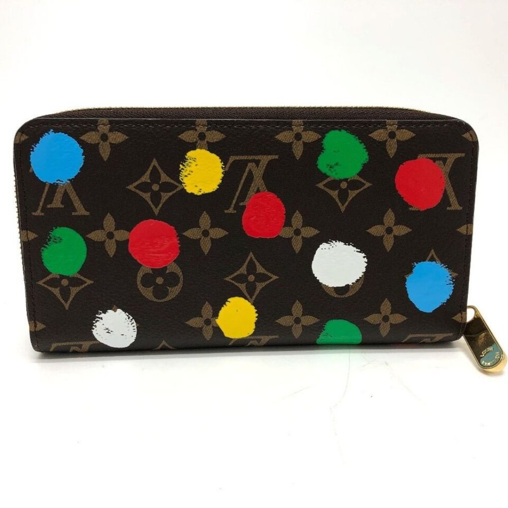 LOUIS VUITTON Monogram Zippy Wallet Yayoi Kusama Long Wallet - Picture 6 of 16